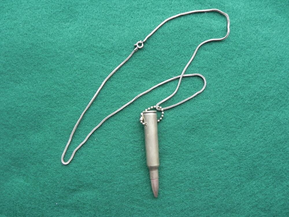Rare Vintage Neckles made from a Western .30 Newton Cartridge